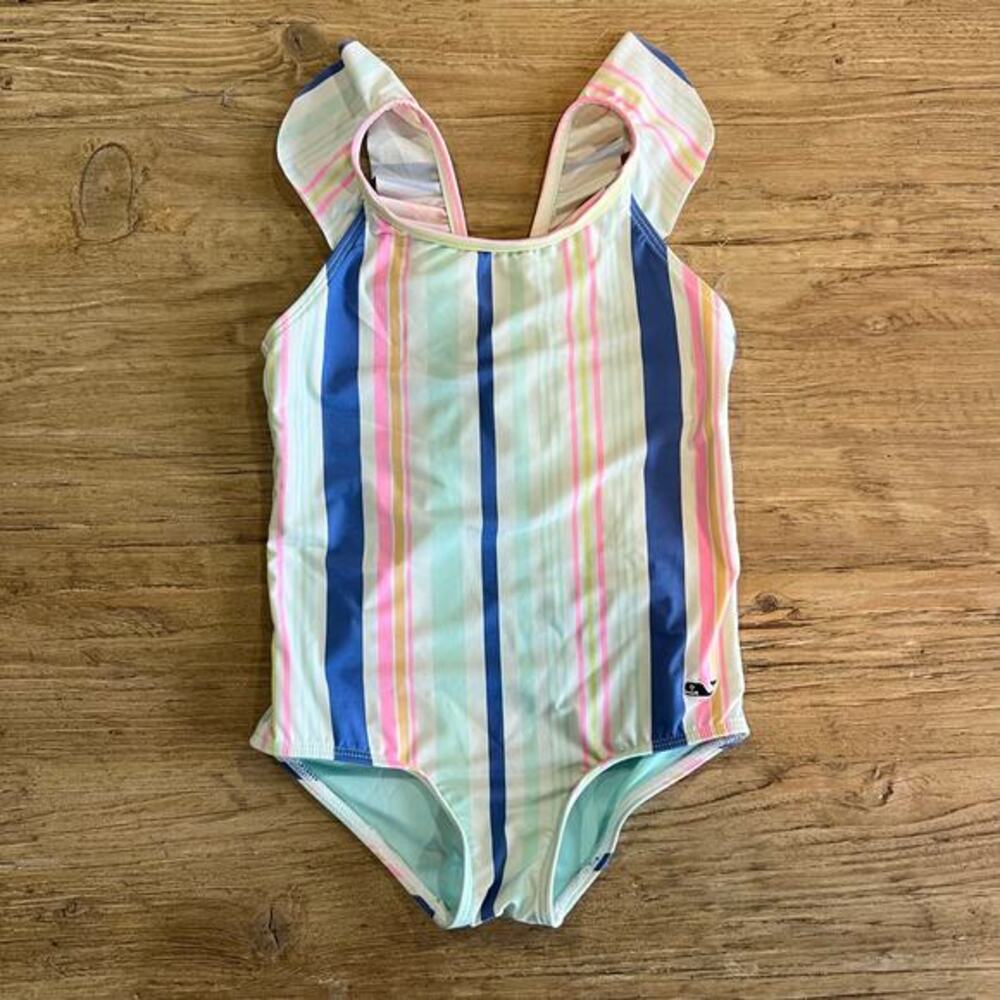 Vineyard Vines -‎ Swim - Girls One Piece - Striped - Size 18-24 Months